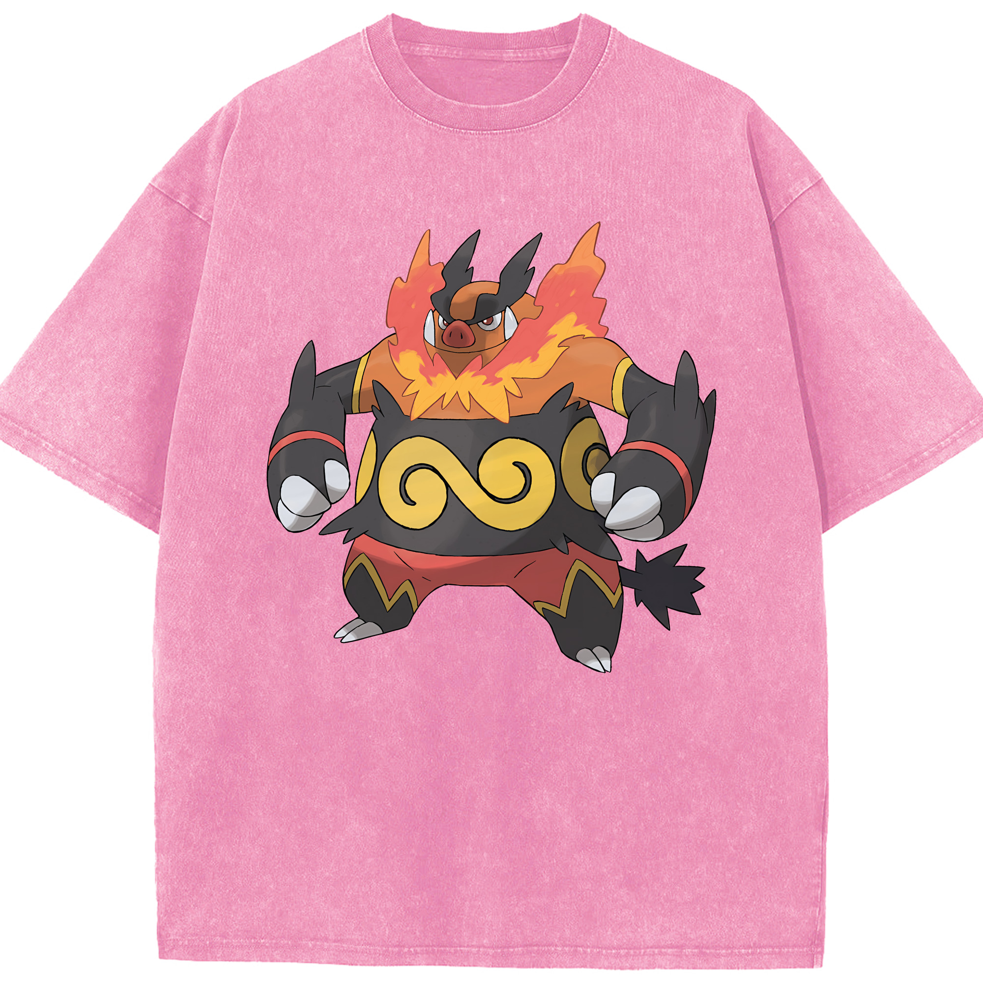 （画像用） ポケットモンスター Pokémon 綿100% ヴィンテージ風 半袖Tシャツ（フロントプリント）